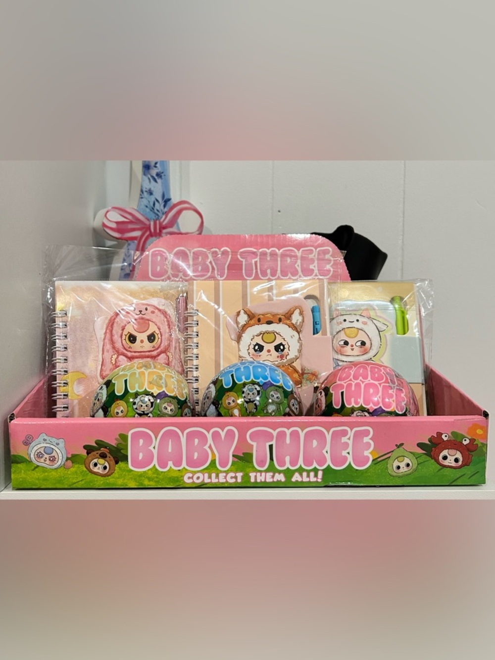 Baby Three Collectible Notebook with Pen